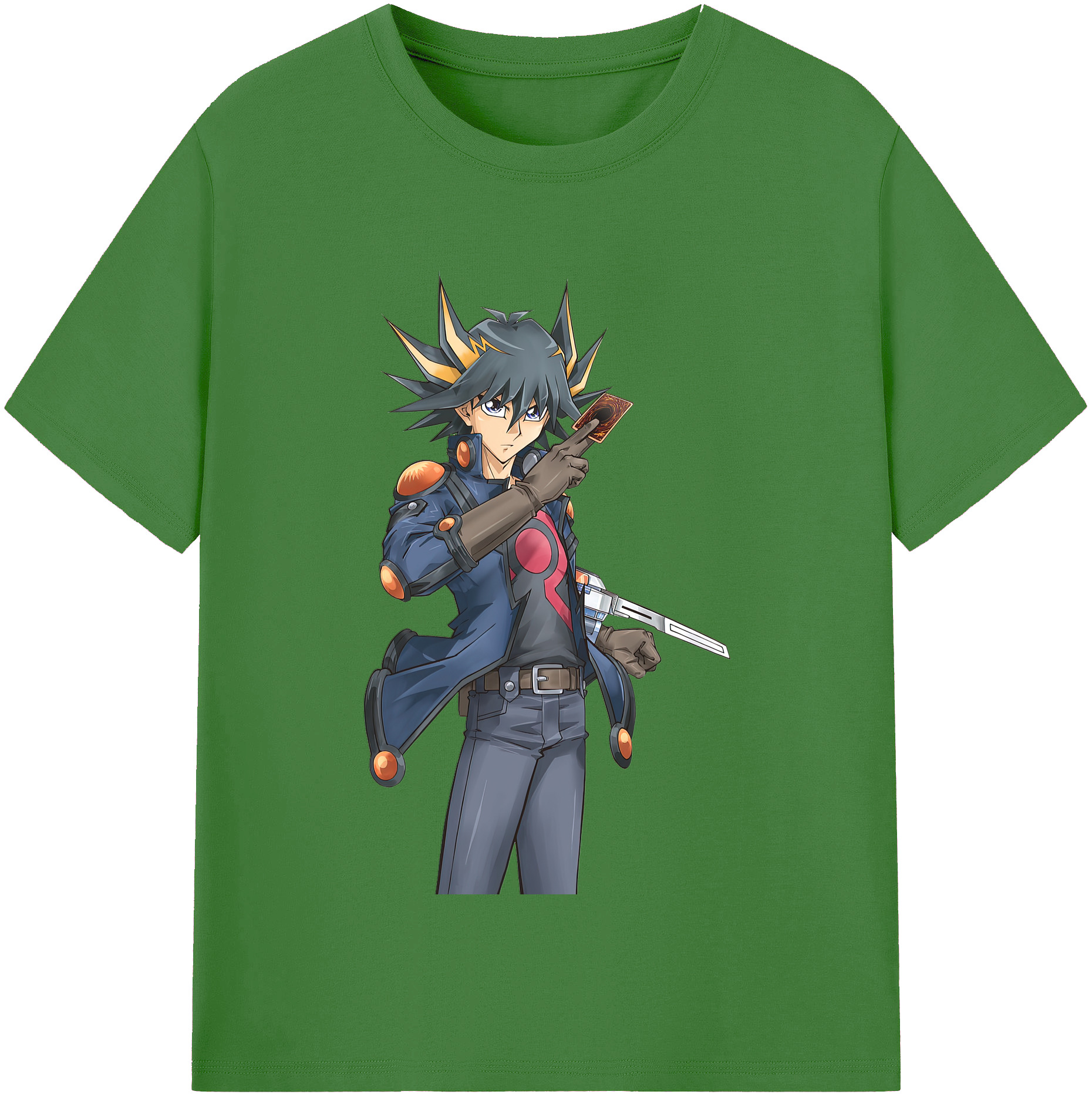 （画像用） 遊☆戯☆王 Yu-Gi-Oh! レディースカジュアルプリントTシャツ（綿100％）
